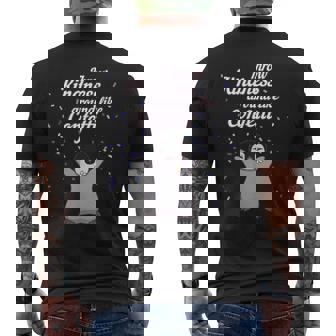Penguin Throw Kindness Around Like Confetti T Shirt Men's Back Print T-Shirt - Monsterry
