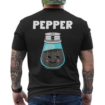 Pepper Costume Salt Pepper Matching Pair His Her T-Shirt mit Rückendruck - Geschenkecke