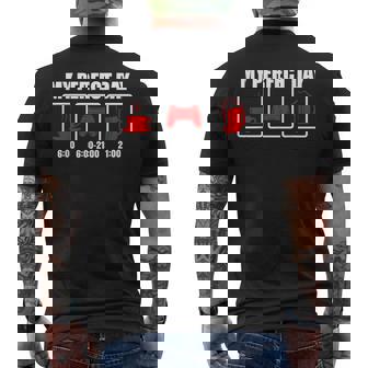 My Perfect Dayideojuegos Gamer Regalo Camiseta Hombre Estampado Espalda - Regaloses