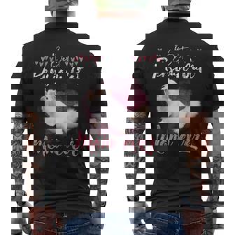 Persian Cat Lover Best Persian Cat Mom Ever Persian Cat Tee Men's Back Print T-Shirt - Monsterry