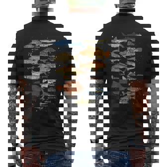 Pescador Amante De La Pesca Con Mosca Pescar Peces Camiseta Hombre Estampado Espalda - Regaloses