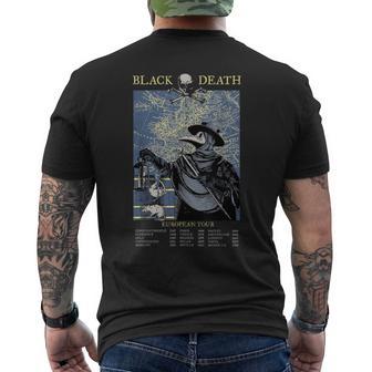 Pest Mask Doctor Plague Death European Tour T-Shirt mit Rückendruck - Geschenkecke