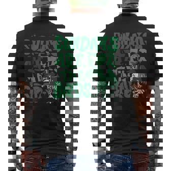 Philadel Sundays Are For The Birds Balls Men's T-shirt Back Print - Thegiftio