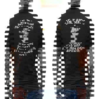 Phrase Motivante Arrêter De Fumer Laisser Le Tabac T-shirt imprimé au dos - Cadeauxyz