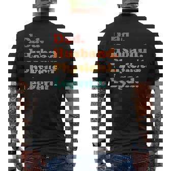 Physicist For Dad Or Husband For Father's Day Tank Top Men's Back Print T-Shirt - Monsterry