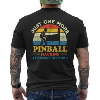 Pinball Lovers Pub Sports Pinball T-Shirt mit Rückendruck - Geschenkecke