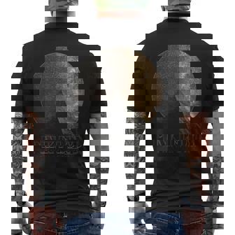 Pink Floyd Le Côté Obscur De La Lune Pyramide Cercle T-shirt imprimé au dos - Cadeauxyz