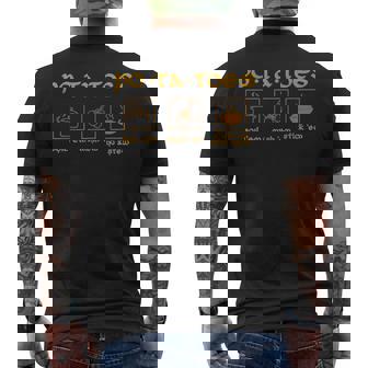 Po-Ta-Toes Boil ' Em Men's T-shirt Back Print - Thegiftio