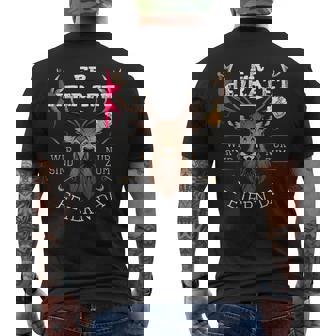 Polterer Poltern Jga For Stag Night T-Shirt mit Rückendruck - Seseable