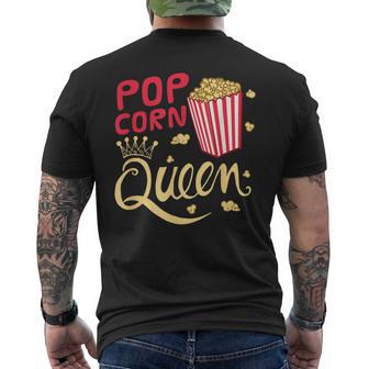 Popcorn Snack Cinema Sweet Salty Popcorn T-Shirt mit Rückendruck - Geschenkecke