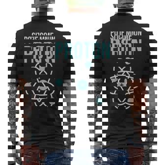 Positif Comme Un Proton Humour Prof De Physique Quantique T-shirt imprimé au dos - Cadeauxyz