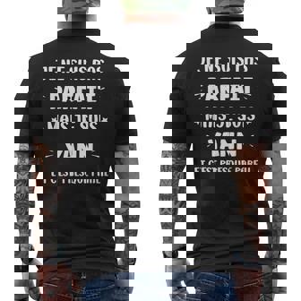 Prénom Je Ne Suis Pas Parfait Mais Je Suis Yann T-shirt imprimé au dos - Cadeauxyz