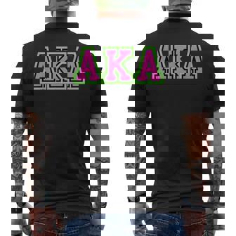 Pretty Cute Boldly Aka Name Trendy Friend Family Matching V2 Men's T-shirt Back Print - Monsterry