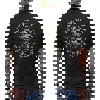 Only You Can Prevent Fascism Bear Resist National Parks Men's T-shirt Back Print - Thegiftio