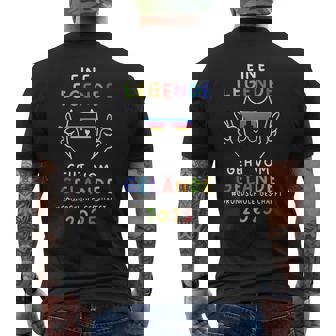 Primary School 2025 Eine Legende Gehtom Gelände S T-Shirt mit Rückendruck - Geschenkecke