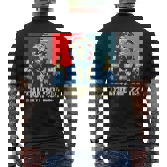Pro Trump 2024 I'll Be Back Póster De Partidarios Republicanos Camiseta Hombre Estampado Espalda - Regaloses