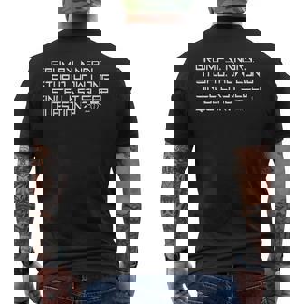 Project Hail Mary Space Quote Men's T-shirt Back Print | Seseable CA