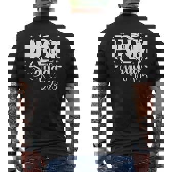 Prom Squad 2025 Graduate Prom Class Of 2025 Men's T-shirt Back Print | Seseable UK