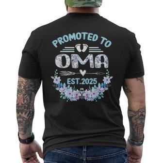 Promoted To Oma Est 2025 New Oma Men's T-shirt Back Print - Thegiftio UK