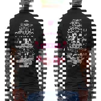 Promoted To Tia Est 2025 New Tia Men's T-shirt Back Print | Seseable UK