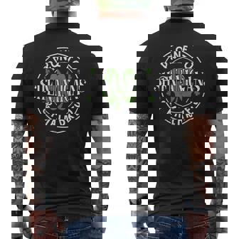 Prone To Shenanigans & Malarkey St Patrick's Day Irish Men's T-shirt Back Print - Seseable