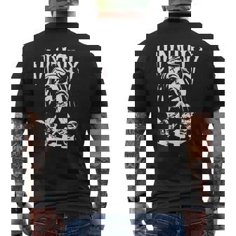 Provocative And Expressive Rebellious Fashion Unholy Men's T-shirt Back Print - Seseable