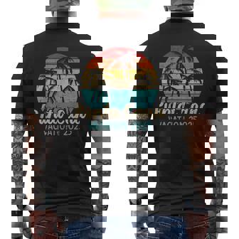 Punta Cana 2025 Dominican Republic Vacation Men's T-shirt Back Print - Seseable