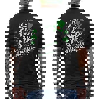 I Put The She In Shenanigans St Patrick’S Day Men's T-shirt Back Print - Thegiftio