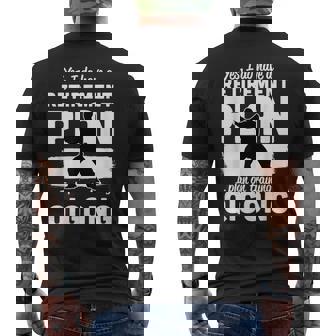 Qi Gong Practitioners Taoist Arts Chi Gung Qigong Men's Back Print T-Shirt - Monsterry