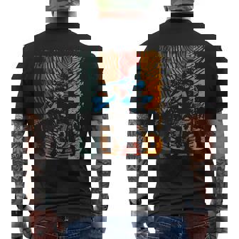Quad Four Wheel Drive 4x4 Driver Racing Motorsport Retro Men's Back Print T-Shirt - Monsterry