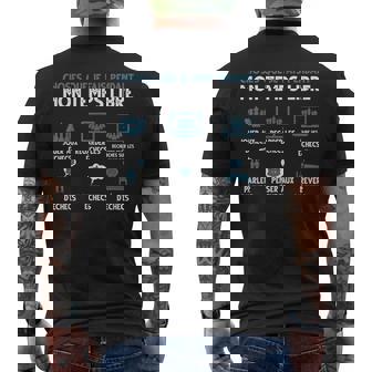 Que Je Fais Pendant Mon Temps Libre Jouer Aux Échecs T-shirt imprimé au dos - Cadeauxyz