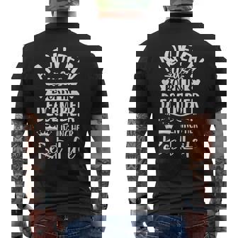 Queen Born December Living Her Best Life Mom Nurse Wife She Men's Back Print T-Shirt - Monsterry