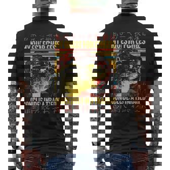 My Quest For Cheese Concludes In A Tragedy Japanese Rat Men's Back Print T-Shirt - Monsterry