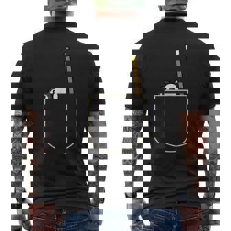 Queue De Billard Dans La Poche Joueur De Billard Pocket T-shirt imprimé au dos - Cadeauxyz
