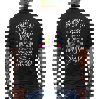 Quién Quiere Ser Princesa Cuando Puedes Ser Un Nerd Científico Camiseta Hombre Estampado Espalda - Regaloses