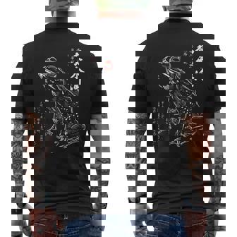 Rana Animal Arte Gráfico Rana Camiseta Hombre Estampado Espalda - Regaloses