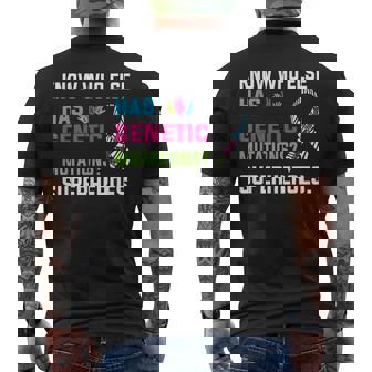 Rare Disease Awareness Day 2025 Rare Genes Superheroes Men's T-shirt Back Print | Mazezy