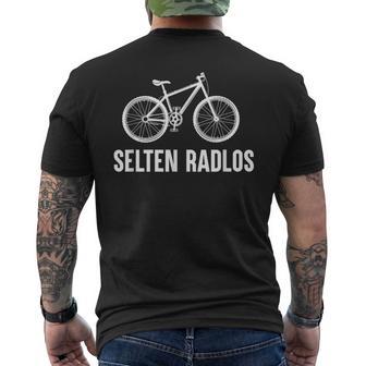 Rare Radlos Bicycle Cycling Road Bike E-Bike Mountain Bike T-Shirt mit Rückendruck - Geschenkecke