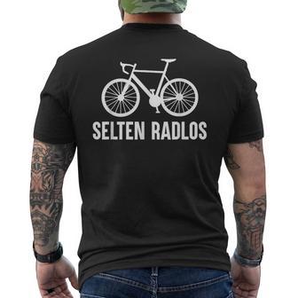 Rare Radlos Cyclist Mountain Bike Road Bike Bicycle T-Shirt mit Rückendruck - Geschenkecke