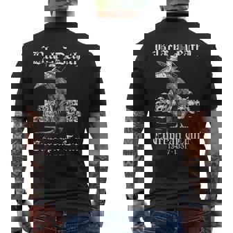Rata De La Peste Historia Medieval Gótica Camiseta Hombre Estampado Espalda - Regaloses