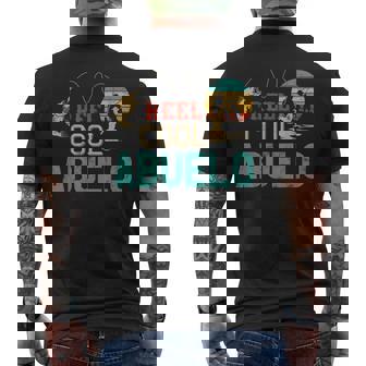 Reel Cool Abuelo Vintage Fishing Rod For Abuelo Men's T-shirt Back Print - Seseable