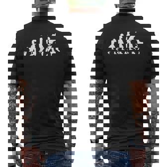 Regalo Para El Dueño Del Perro Evolución Del Perro Amante Camiseta Hombre Estampado Espalda - Regaloses
