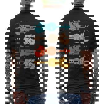 Regalo Para Uniolinista Instrumento Musical Retroiolín Camiseta Hombre Estampado Espalda - Regaloses