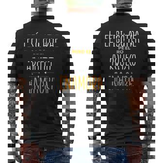 Regalos Para Arquitectos Idea De Regalo Camiseta Hombre Estampado Espalda - Regaloses