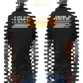 Regulador Divertida Idea De Cumpleaños Para Profesión De Título Personalizado Camiseta Hombre Estampado Espalda - Regaloses