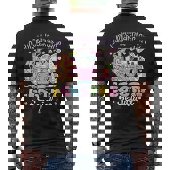 Residents Eggstra Special Nursing Home Easter Days Bunny Men's Back Print T-Shirt - Monsterry
