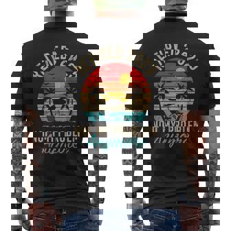 Retired 2025 Not My Problem Anymore Vintage Retirement Men's T-shirt Back Print - Seseable