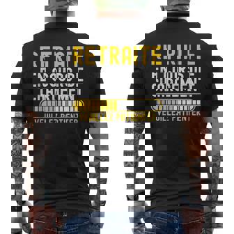 Retraite En Cours De Chargement Humour Retraité 2025 T-shirt imprimé au dos - Cadeauxyz