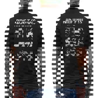 Retro 1990S Bands Music 90S Music Lovers S T-Shirt mit Rückendruck - Geschenkecke