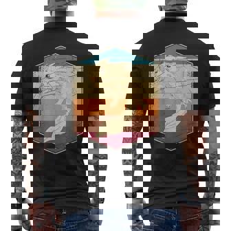 Retro Ajolote Camiseta Hombre Estampado Espalda - Regaloses